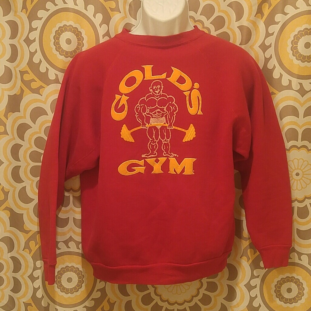 Vintage Golds Gym Sweater L